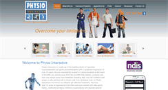 Desktop Screenshot of physiointeractive.com.au